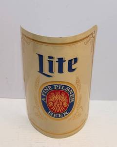 1981 Miller Lite Metal Sign