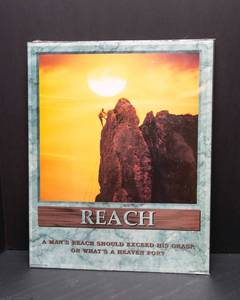 Reach Poster  Sealed Original Packaging (World Pictures Corporation)