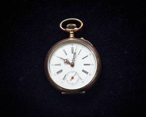 Antique Remontoir 10 Rubis Pocket Watch  Likely Silver Case