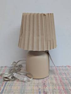 Cream Colored Mini Lamp by Room Essentials