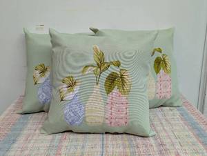 3 Hampton Bay 18x18in  Outdoor Decorative Throw Pillows