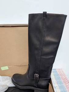 Size 9.5 - Womens Hattie Boots with Memory Foam Insole - A New Day Black
