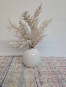 Harvest Artificial Ceramic Round Vase