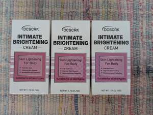 3 boxes Skin Lightening Cream for Intimate Area Dark Spot Remover Skin Whitening Cream for Sensitive Parts