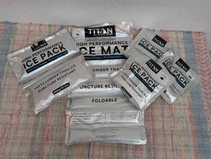 Various Sizes of High Performance Ice Packs from Titan by Artic Zone