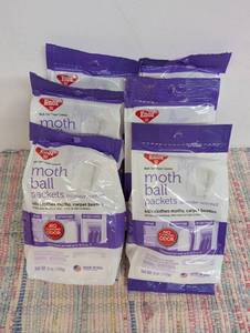 6 Packs of Enoz Lavender Scented Moth Ball Packets