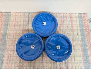 55 ct Value Pack Party Plates in Royal Blue