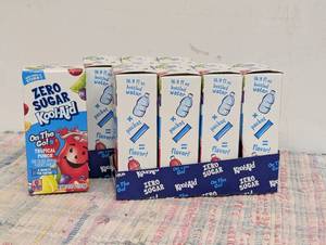 8 Boxes of Kool-Aid Tropical Punch Zero Sugar Powdered Soft Drink Mix, 6 ct On-the-Go-Packets