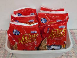 6 Bags of Little Dutch Maid Holiday Cookies