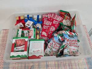Huge Lot of Assorted Christmas Candy
