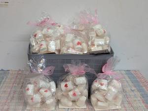 12 Bags of Valentines Marshmellow Treats