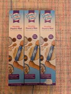 Set of 3 Flexible Pastry Mat