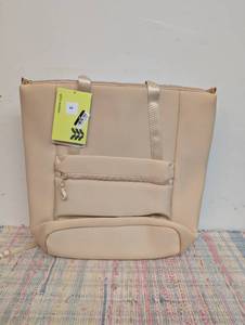 Faux Neoprene Tote Backpack - All in Motion Water-Resistant Softside Knit