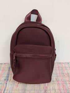 Neoprene Mini Backpack - All In Motion Maroon