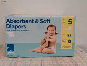 Disposable Diapers - Size 5 - 168ct - up&up