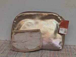 Sonia Kashuk Large Dome Makeup Bag 2 Piece Set