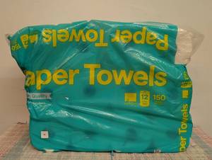 Make-A-Size Paper Towels - 12 Triple Rolls - 2-Ply - 150 Sheets - up&up