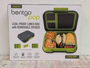 Bentgo Pop Leakproof Bento-Style Lunch Box with Removable Divider-3.4 Cup