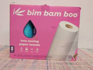 6 Rolls of Bim Bam Boo Paper Towels