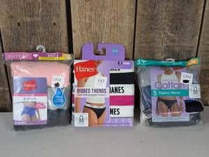 Womens Hanes Underwear  (set of 3)