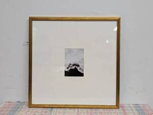 20 x 20 Matted to 5 x 7 Wall Frame Antique Brass - Threshold designed with Studio McGee Wood, Beveled Mat