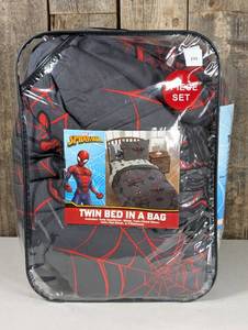 Twin Spider-Man Miles Morales Kids Bed in a Bag