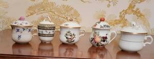 Fine Porcelain Chocolate Pot Collection  Herend  Mottahedeh