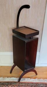 Vintage Mid Century Modern Tony Paul Telephone Stand