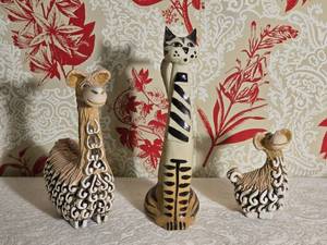Whimsical Ceramic Animal Figurine Collection