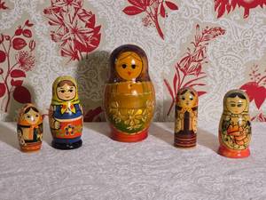 Russian Nesting Doll and Matryoshka Figure Collection
