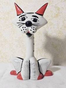 Lorna Bailey Ceramic Cat Figure