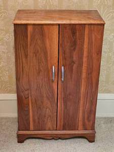 Antique Wooden Sewing Notions Cabinet