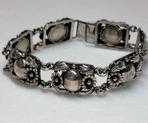 Vintage Nils From Denmark Sterling Silver Bracelet