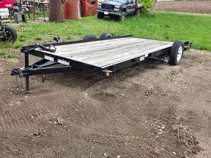 Heavy-Duty Utility Trailer - 16 Bed - Comes with 4th Tire so its ready to go