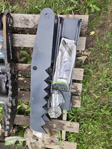 Grapple Attachment with Mounting Brackets