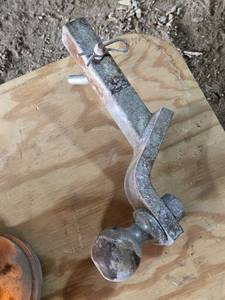 UTV Hitch Ball Mount with Pin