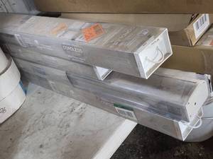 Lot of 4 Cordless Celestial Window Shades Including 27 in. and 34 in. Widths, Non-Lead Formula, Grey