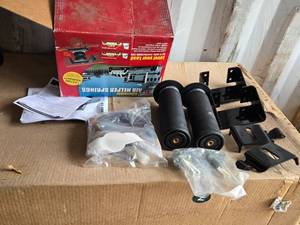 Air Lift Adjustable Air Helper Springs Kit 59501, Brackets, and Hardware - Appears New and Complete