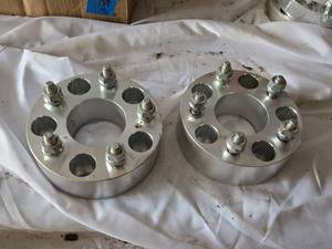Universal Wheel Spacers Aluminum 5-4.755-4.75