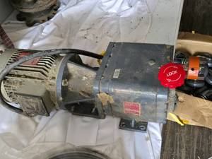 Leroy-Somer Extraduty Electric Motor with Zero-Max Drive