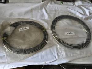Window Trim Chrome Parts 38-5904 Chevy GMC 73-87 and 38-6007 Rear Window Rubber Kit Custom Chevy GMC 73-87