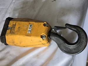 3 Ton Capacity Hoist Hook Block