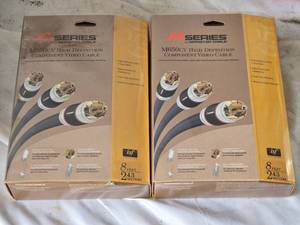 New Monster Cable M650CV High Definition Component Video Cable Set