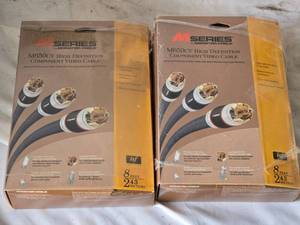 New Monster Cable M650CV High Definition Component Video Cables