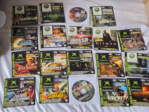 Official Xbox Magazine Demo Discs Collection featuring King Kong, Quake 4, Star Wars Republic Commando, and more