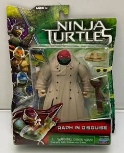 2014 Playmates TMNT Raph In Disguise Action Figure (New On Card)