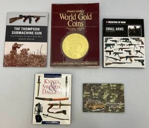 Misc. Books Including Thompson Submachine Gun, Knives, Swords & Daggers, Small Arms And More