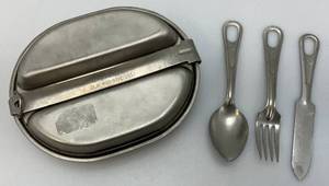 Vintage U.S. Military Mess Kit