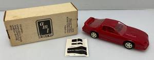 1992 AMT Ertl Promo Car Heritage Edition Camaro Z-28 Bright Red (New Old Stock)