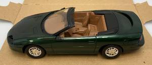 1995 AMT Ertl Promo Car Chevrolet Camaro Convertible Polo Green (New Old Stock)